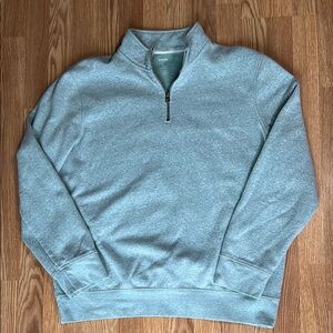 Men's MInt Quarter-Zip Sweater